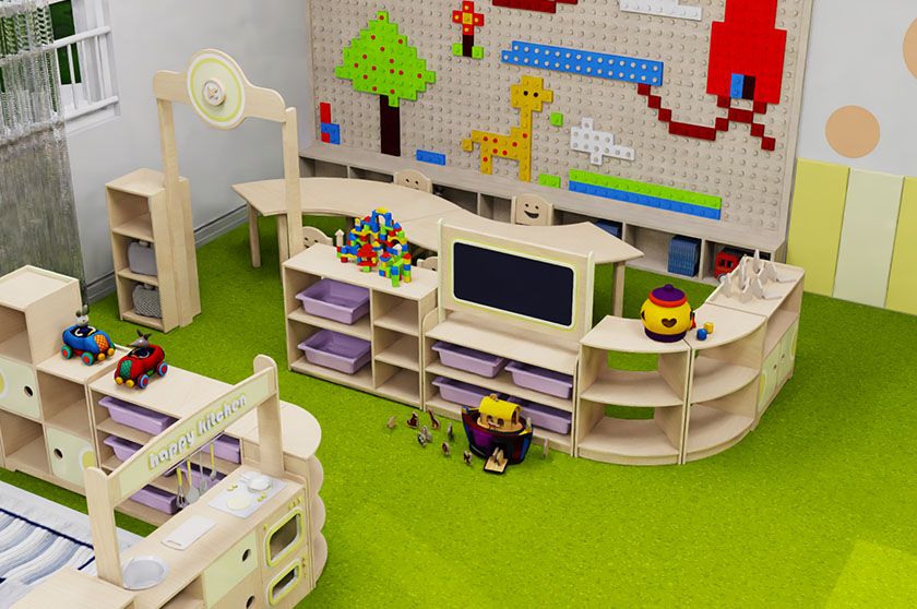 幼儿园活动室区域环境创设的设计原则